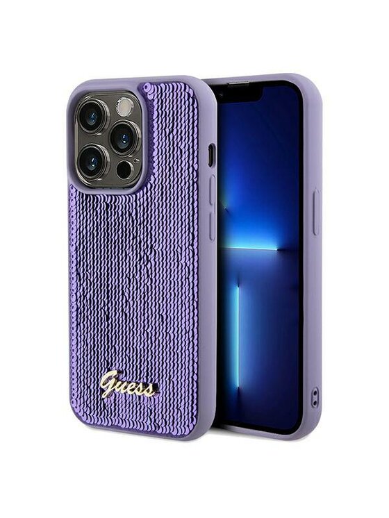 Etui na telefon Guess, Fioletowe, iPhone 13 Pro