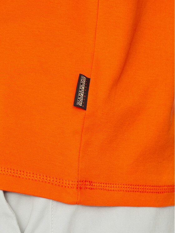 Napapijri Napapijri T-krekls S-Vanni NP0A4IEA Oranžs Regular Fit
