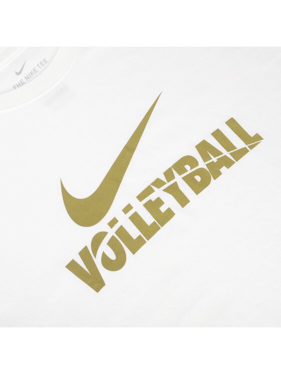 Nike Nike T-Shirt TRAINING TEE Biały Basic Fit