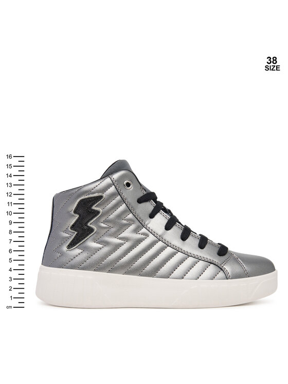 Geox Geox Sneakersy J Mikiroshi J56DVE 000NF C1009 D Stříbrná