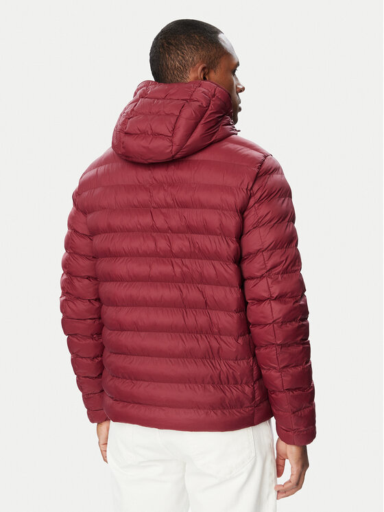 Tommy Hilfiger Tommy Hilfiger Übergangsjacke MW0MW43464 Dunkelrot Regular Fit