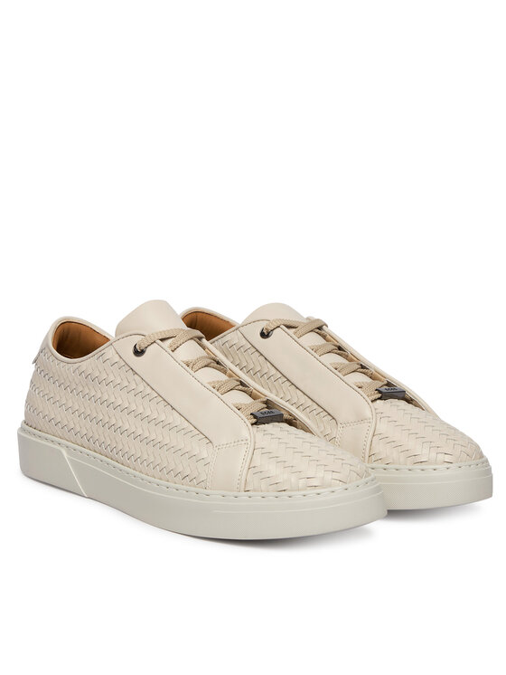 BOSS BOSS Sneakersy Gary 50555323 Biela
