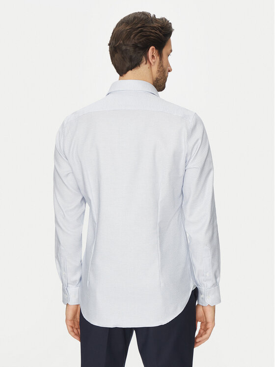 Michael Kors Michael Kors Koszula MK0DS01530 Biały Slim Fit