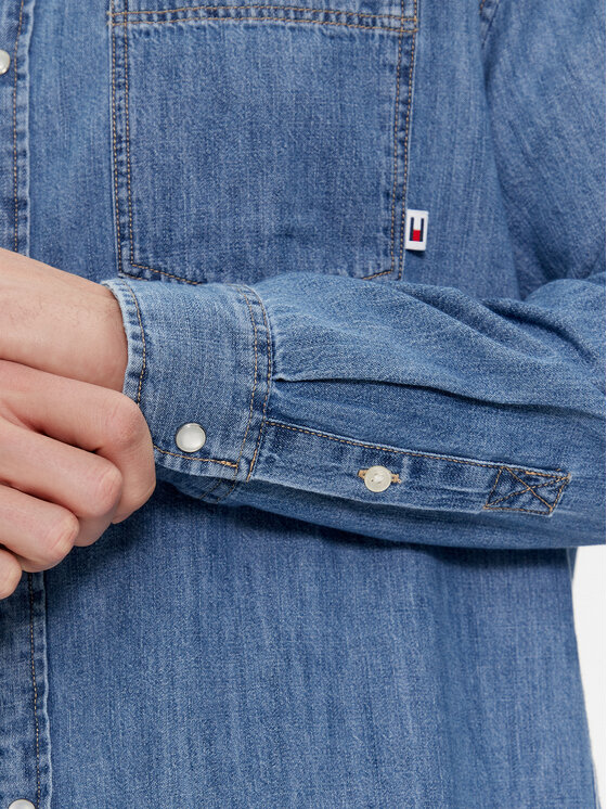 WESTERN-SPEICHER Freizeit Jeans Hemd Herren Baumwolle Grün Druckknöpfe S Bis 4XL