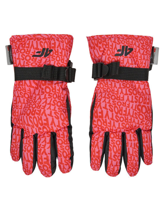 Skihandschuhe 4F, Größe L Rosa 4FJWAW24AFGLF127