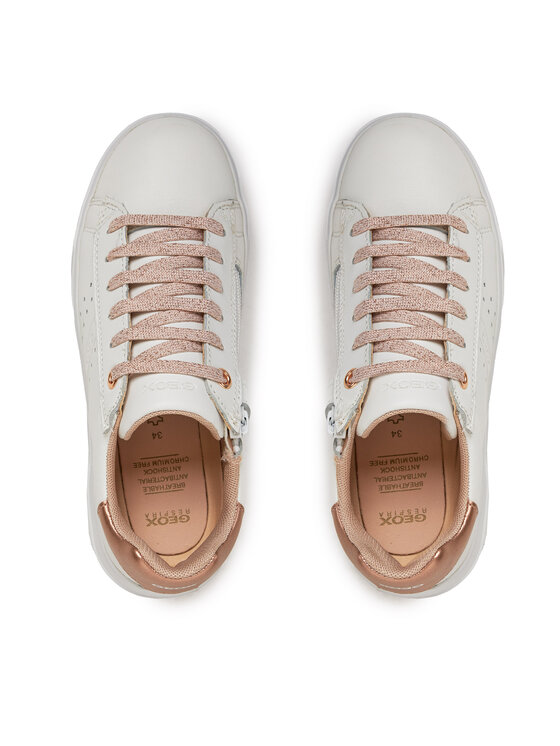 Geox Geox Tenisice J Nettuno Girl J45GCB 08554 C1Z8W S Bijela