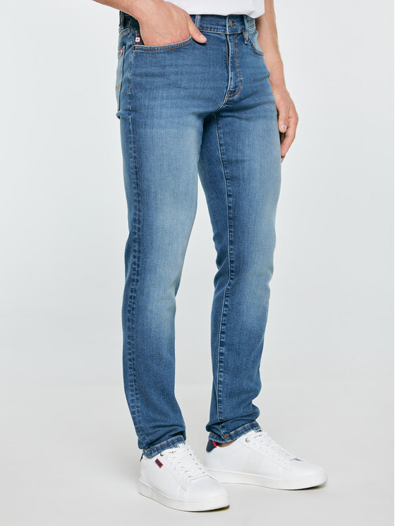 BIG STAR BIG STAR Jeansy TERRY SLIM Niebieski Slim Fit