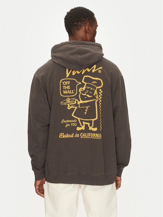 Vans Vans Sweatshirt VN000NU1BLK1 Grau Regular Fit
