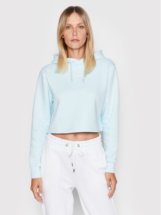 adidas Bluză adicolor Essentials HJ7847 Albastru celest Regular Fit