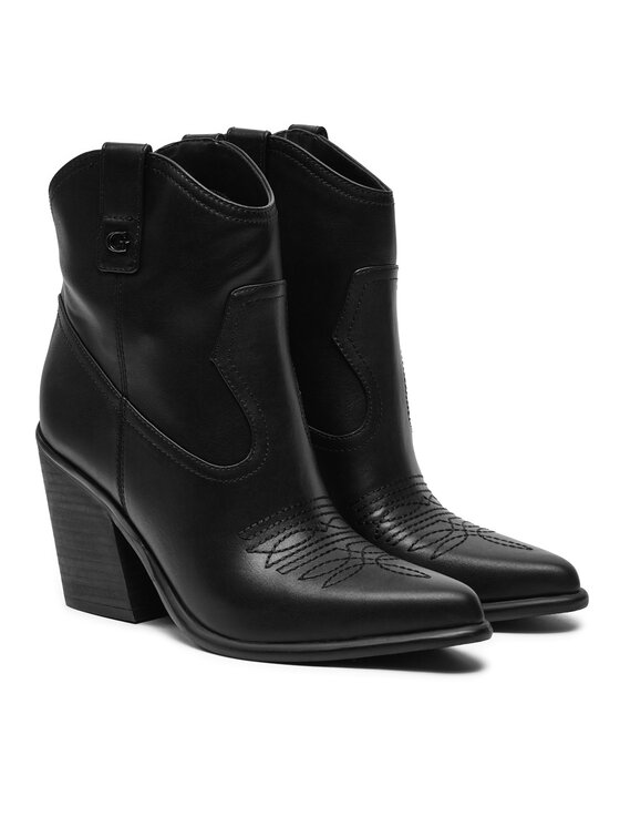 Guess Guess Каубойски обувки Jalella FLTJAL ELE10 Черен
