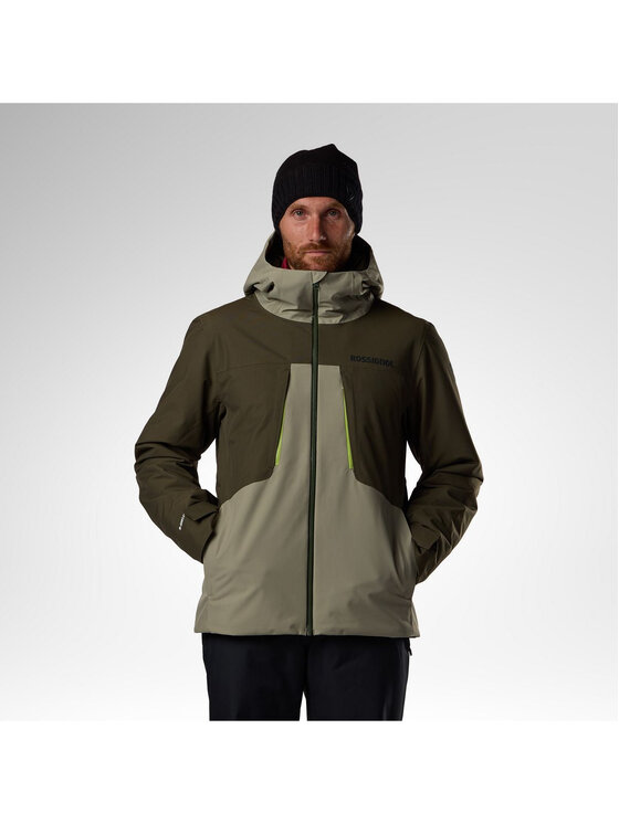 Rossignol Rossignol Kurtka narciarska M Velika Insulated Ski Jacket Zielony Regular Fit