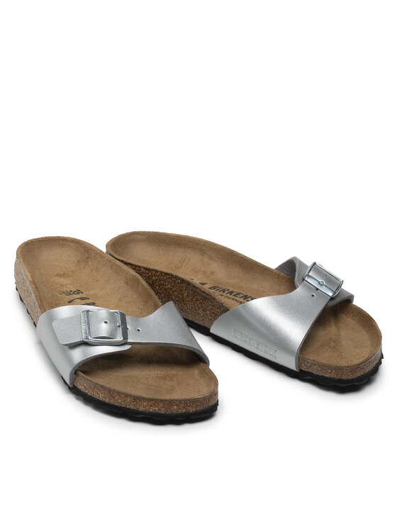 Birkenstock Birkenstock Pantoletten Madrid Bs 0040413 Silberfarben