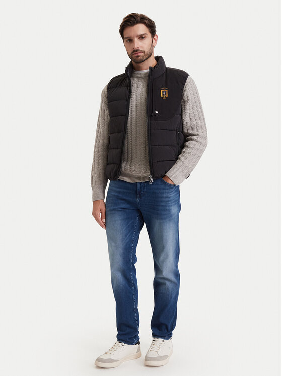 Aeronautica Militare Aeronautica Militare Veste 262AB3073UCT04358 Melns Regular Fit