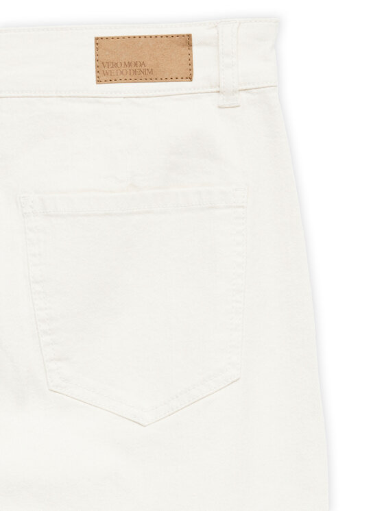 Vero Moda Vero Moda Pantaloni culotte Wild Kayla 10307837 Alb Wide Leg