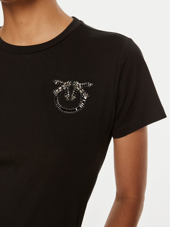 PINKO Pinko T-Shirt Nambrone 103320 A24E Schwarz Relaxed Fit