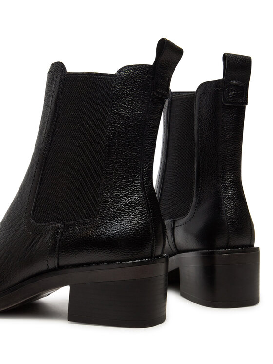 Tamaris Tamaris Kotníková obuv s elastickým prvkem 1-25309-43 Černá