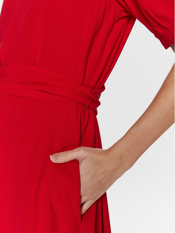 Seidensticker Seidensticker Rochie de zi 60.134576 Roșu Regular Fit