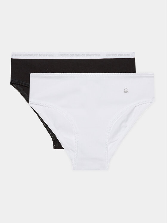 United Colors Of Benetton United Colors Of Benetton Set di 2 culotte 3MC10S1BF Multicolore