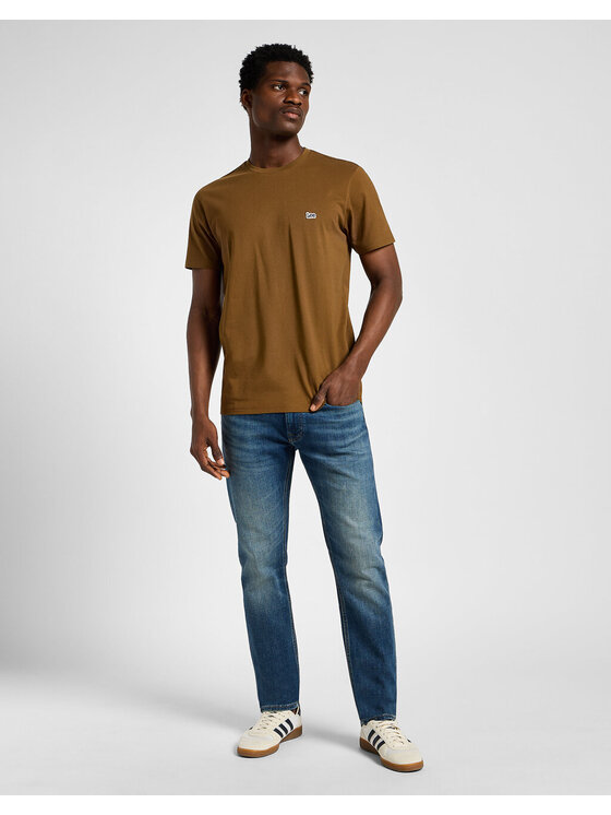 Lee Lee Jeansy LUKE Niebieski Slim Fit