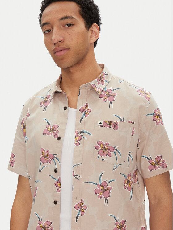 Quiksilver Quiksilver Košulja Apero Classic EQYWT04605 Bež Regular Fit