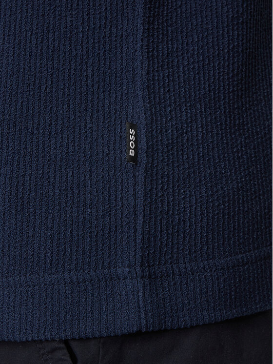 BOSS Boss Риза Powell 129 50513055 Тъмносин Regular Fit