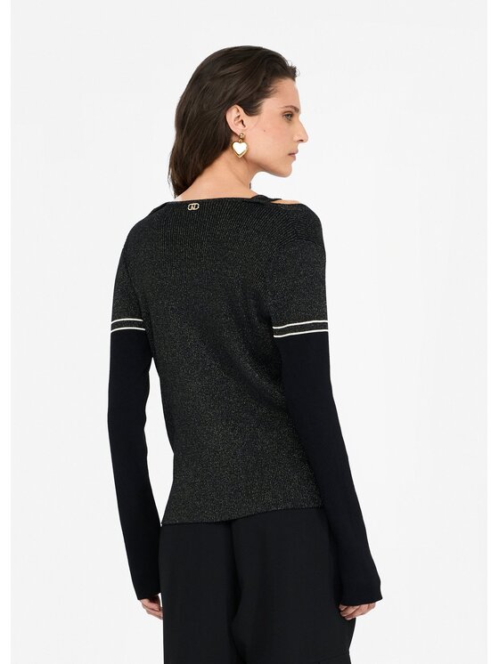 Liu Jo Liu Jo Cardigan TF5027MS49IA4348 Nero Regular Fit