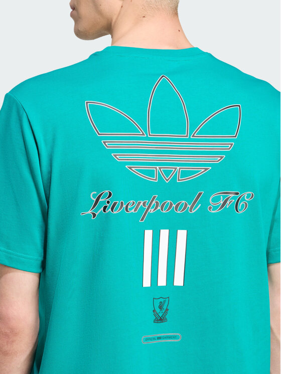 adidas adidas Koszulka techniczna 158313 Zielony Loose Fit