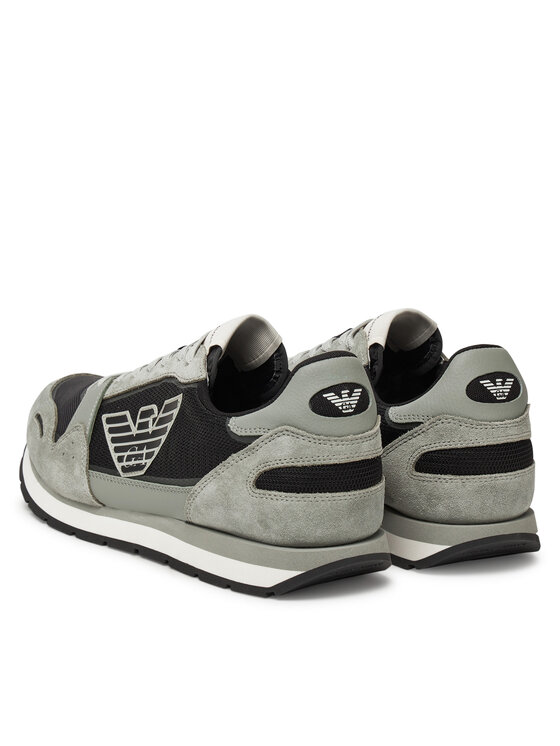 Emporio Armani Emporio Armani Sneakersy X4X537 XN730 U549 Sivá