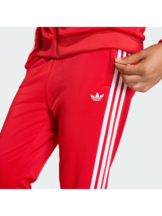 adidas adidas Долнище анцуг adicolor SST KE2861 Червен Regular Fit