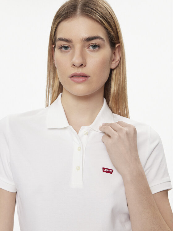 Levi's® Levi's® Polokošile 52599-0000 Bílá Slim Fit
