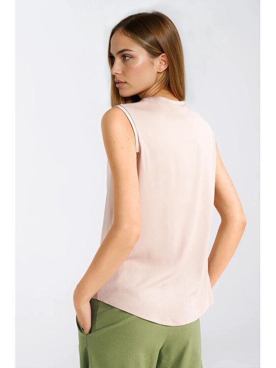NIFE NIFE Halenka B209 Béžová Regular Fit