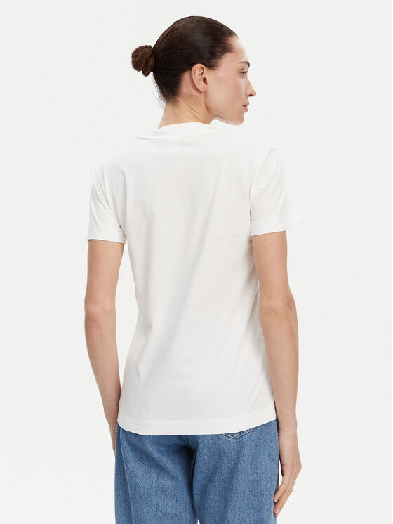 PINKO PINKO T-Shirt Trapani 105050 A2D8 Bílá Regular Fit