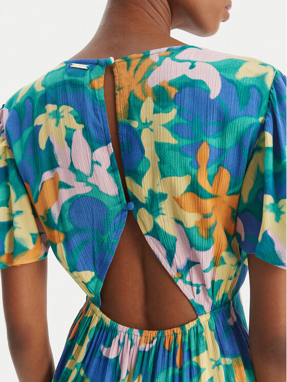 Billabong Billabong Sukienka letnia Jet Set EBJWD00134 Niebieski Regular Fit