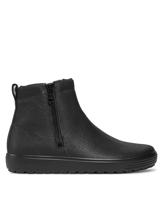 ECCO Členková obuv s elastickým prvkom Soft 7 Tred 45031401001 Čierna