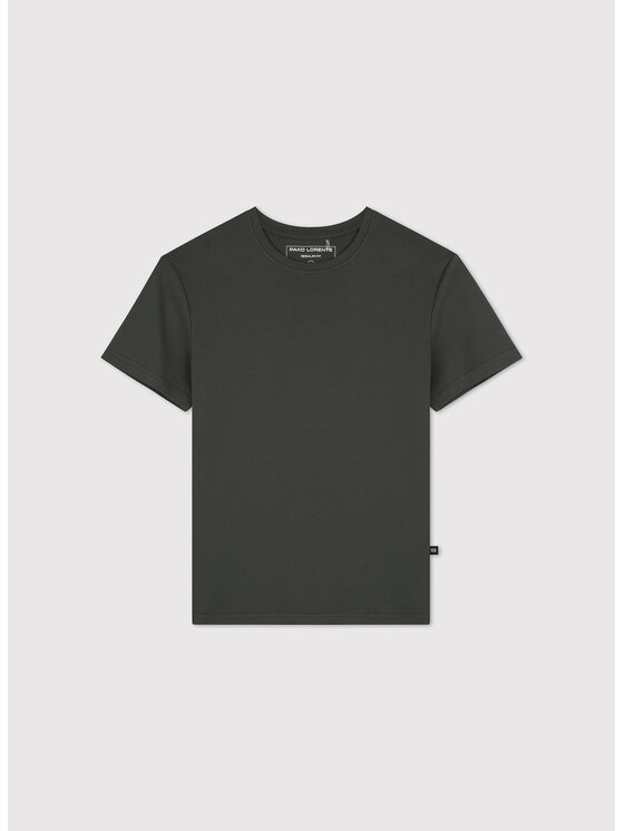 Pako Lorente Pako Lorente T-Shirt P000B-TT-005 Zielony Regular Fit