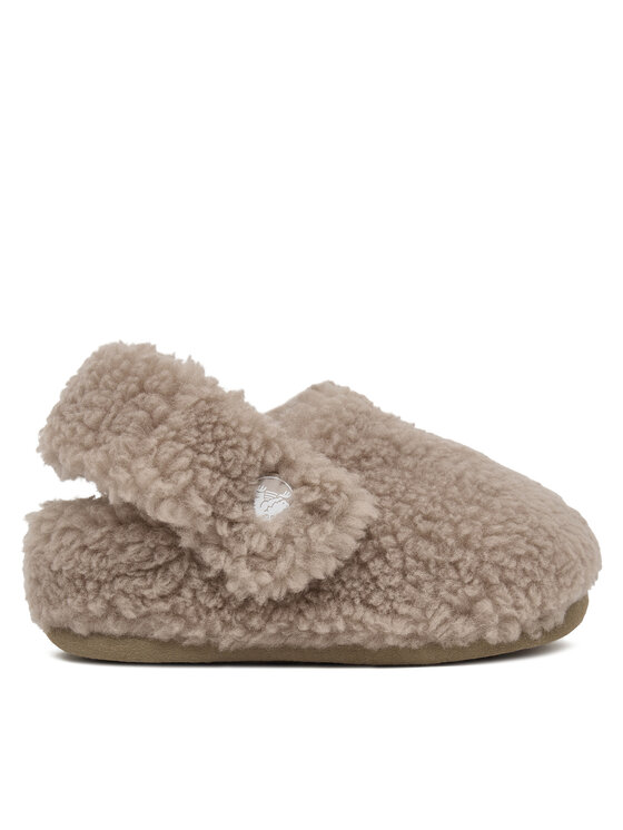 Crocs Papuci de casă Toddler Classic Cozzzy Slipper 210857 Bej