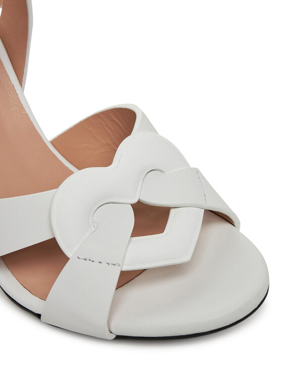 LOVE MOSCHINO LOVE MOSCHINO Sandały JA16069G1MIA0100 Biały