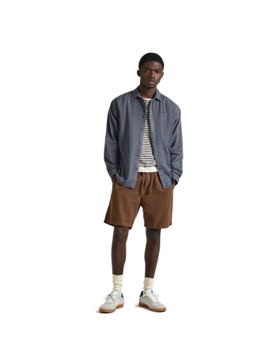 Pepe Jeans Pepe Jeans Košile Paytton PM308523 Šedá Regular Fit