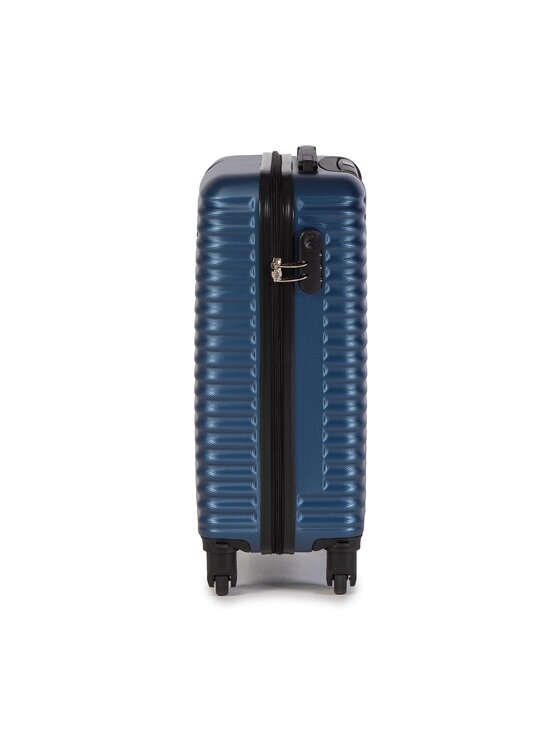 Valigia rigida piccola T5523-2 Blu scuro