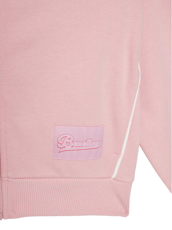 United Colors Of Benetton United Colors Of Benetton Світшот 3UNIC504T Рожевий Oversize
