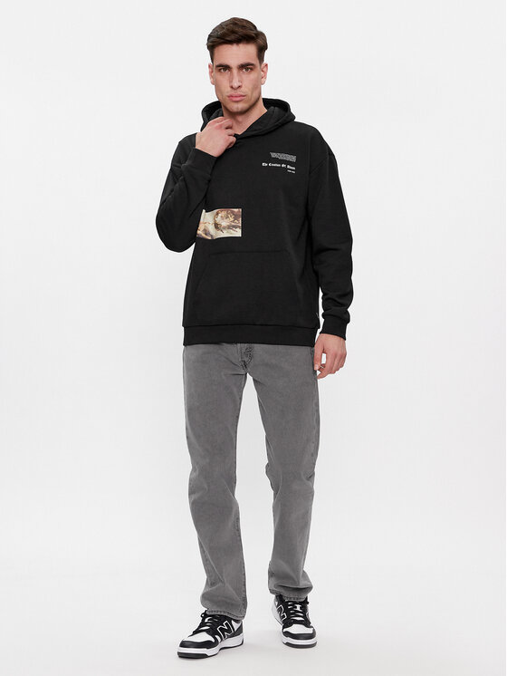 Only & Sons Only & Sons Μπλούζα Apoh 22028208 Μαύρο Relaxed Fit