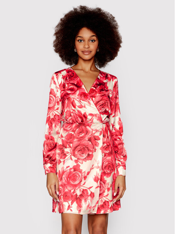 Blugirl Blumarine Rochie de vară RA2184-T8857 Roșu Regular Fit