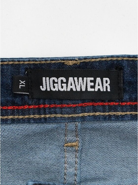Jigga Wear Jigga Wear Szorty jeansowe 132195 Niebieski Regular Fit