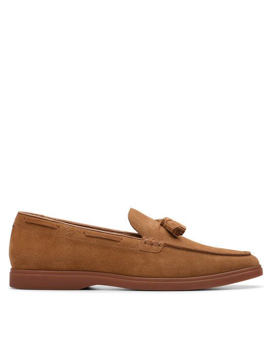 Clarks Mokasíny Torford Tassel 26180333 Hnedá