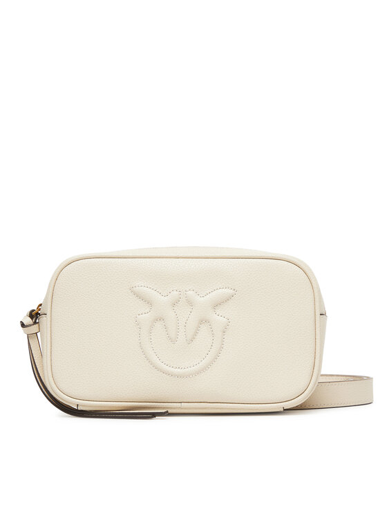 PINKO Torebka Pelle Bottalata AI 25-26 PCPL 105354 A29Q Écru