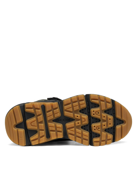 Geox Geox Μποτίνια J Flexyper Plus Boy B Abx J66LCA 0FUME C3009 M Σκούρο πράσινο