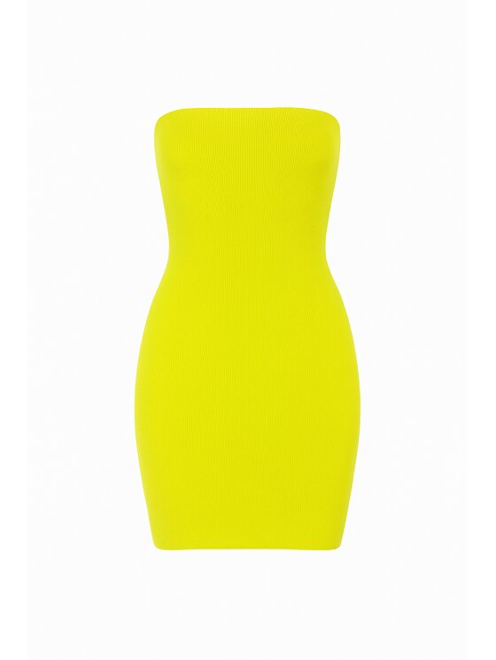 Nudyess Nudyess Vestito estivo 1022A Verde Fitted Fit