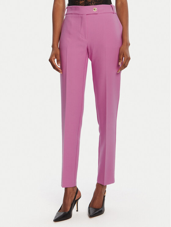 Rinascimento Rinascimento Chino CFC0126225003 Ružičasta Slim Fit