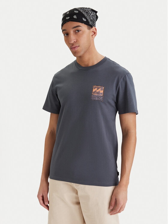 Billabong Billabong Tricou Stamp EBYZT00293 Bleumarin Regular Fit