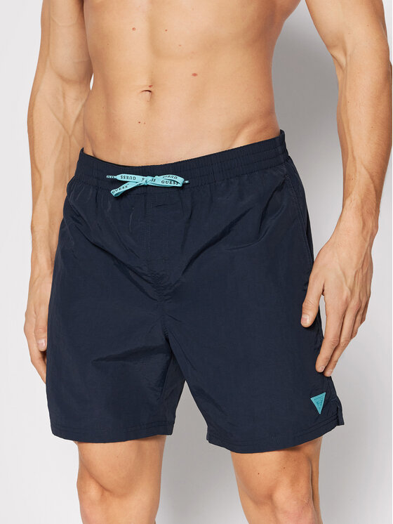 Guess Guess Kopalne hlače F2GT26 TEL27 Mornarsko modra Regular Fit